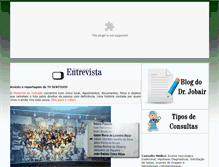 Tablet Screenshot of jobairubiratan.com.br